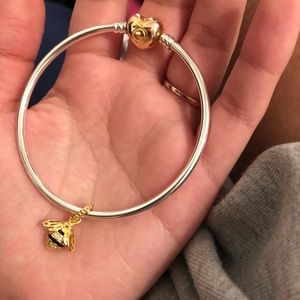 Pandora SHINE collection bangle and Queen 🐝 charm